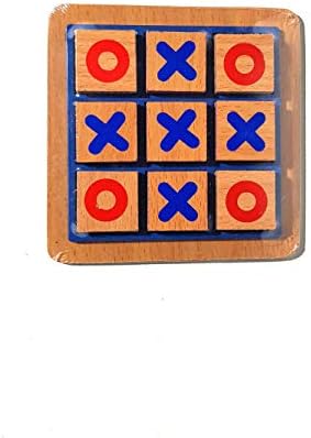 Trendal™ Wooden Tic Tac Toe Board Game ( 0 & X )