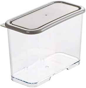 Kakymjxnj - Caja de almacenamiento para el hogar con tapa transparente