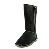 BEARPAW Women's Eva Tall Snow Boot, Black