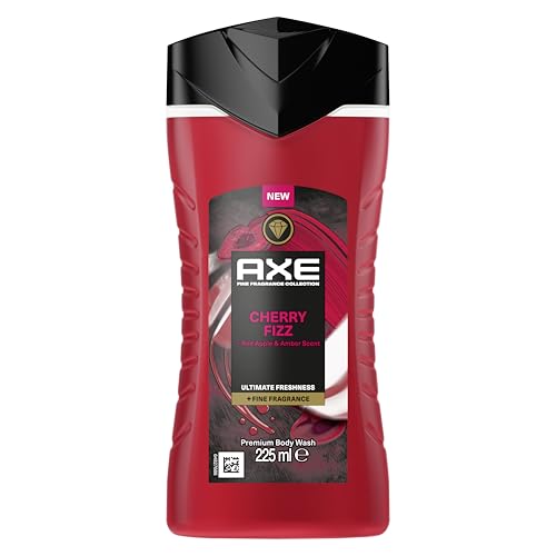 Fine Fragrance Collection DUSCHGEL/FLUESSIGSEIFE Cherry Fizz Premium Body Wash für 12 Stunden langanhaltende Frische verleiht einen spektakulären Duft unter der Dusche 225 ml