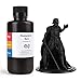 ELEGOO Upgraded Standard Photopolymer Resin LCD UV-Curing Resin 405nm 3D Printer Resin for LCD/MSLA/DLP 3D Printing Black 500g
