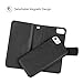 Hynice iPhone 6 plus/6S Plus 2 in 1 Wallet Case Folio Flip PU Leather Case Magnetic Detachable Slim Back Cover Card Holder Slot Wrist Strap Wallet for iPhone 6 plus/6S Plus 5.5