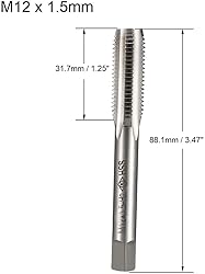 WASTOREEL 12mm x 1.5 HSS Metric Right Hand Thread