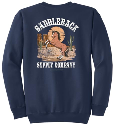 Saddleback Supply Men's Horse With No Name Crewneck