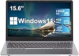 SGIN Laptop 15.6 Inch, 4GB DDR4 128GB SSD Windows