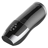 Large Size Intelligent Heating Male Masturbation Cup Automatic Piston Thrusting Retractable 400 Times of Piston Motion per Minute Relaxing Tools for Adult