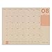 Kraft Color Themed Large Desk Pad Monthly 2019 - 2020 Calendar: July 2019 - June 2020 (Academic Year Desktop Calendar, Planning Blotter)