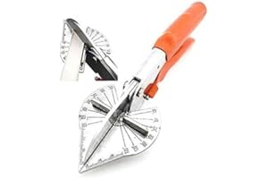 HOZZWHOO Multi Angle Miter Shear Cutter Hand Tools,45-135 Degree Adjustable Angle Scissors Trim Shears Tools