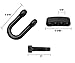 (3) Type-III Gunmetal Adjustable Stainless Steel Shackle For Paracord Bracelets