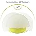 Anpress Tumbler Mushroom Design Colorful Night Light Touch Sensor Dimmable LED Nightlights with Softlight,Stronglight and 7 Colorful Light Best Gift for Baby Room, Bedroom, Nursery, Outdoor (Yellow)