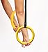 Gymnastic Rings with Straps - Crossfit Training Workout Rings - Train for Gymnastics or Just for Fun - Better and More Durable Than Wood