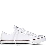 Converse Men's All Star Chuck Taylor M7652 Optical White M7652 Canvas Lo Ox - MEN 5 M US / WOMEN 7 M US