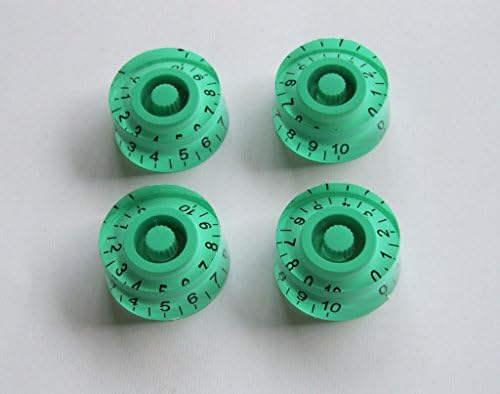 4x Green LP Guitar Control Knobs Speed Knobs Dial Knob for SG Les Paul
