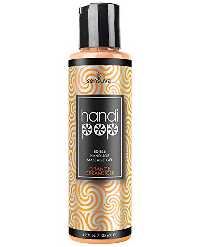Sensuva Handipop Orange Creamsicle Hand Job Massage Gel 4.2 Oz