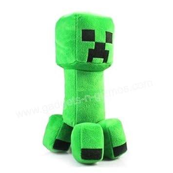 Minecraft Jj Creeper Plush Doll Pillow Cushion Green 30cm Soft Toy