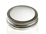 Masontops Sili-Seals - Premium Reuseable Mason Jar Silicone Seals Disc Gasket Lids for Mason, Ball Kerr Canning Storage Jars - 12 Pack Regular Mouth