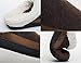 FOOTTECH Slippers for Women Most Comfort Memory Foam Slip on House Shoes Female Warm Cozy Lightweight Fashion Slippers Coffee/Brown Size 7/8