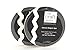 5/8 Inch Chevron and Ric-Rac Designer Tape 2 Rolls Assortment - Shape Tape - Low Tack, Low Adhesive Painters Tape, 30 yds per roll (60 yards total)