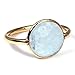 Moonstone 18k Rose Gold Clad Wholesale Gemstone Round Ring (9)