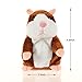 Mimicry Talking Hamster Repeats What You Say The Cute Plush Animal Toy Electronic Hamster Mouse