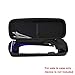 Fits Waterpik Waterflosser Cordless Rechargeable WP-360W Travel Hard EVA Protective Case Carrying Pouch Cover Bag by Hermitshell