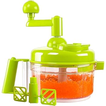 Amazon.com: KEOUKE Hand Crank Food Processor - Manual Food Chopper