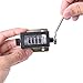 Walfront D67-F 5 Digit Mechanical Resettable Manual Hand Pull Stroke Tally Counter 0-99999 Used in Textiles, Machinery, Winding Hill