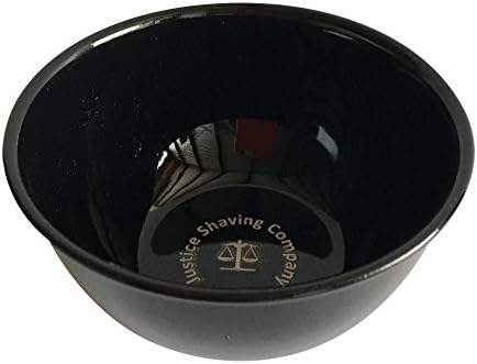 Shave Bowl - A Classic Wet Shaving Bowl (Small, Black)