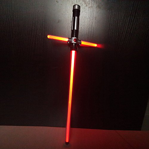 Buy IMBLINKY LED Light Up 3Bladed Cross Shaped Lightsaber with