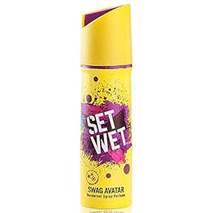 Set Wet Swag Avatar Deodorant Spray Perfume, 150 ml