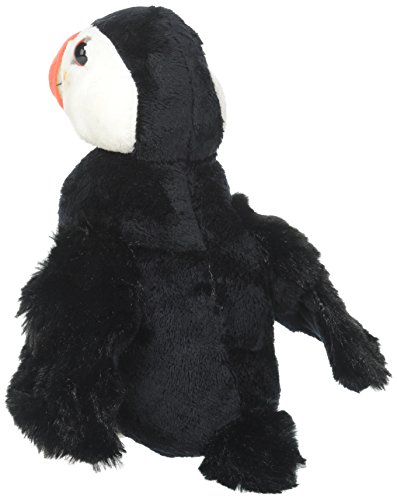 Wild Republic 21591 Plüsch Papageientaucher, Sea Critters, Kuscheltier, Plüschtier, 20 cm, schwarz-weiß – Bild 3