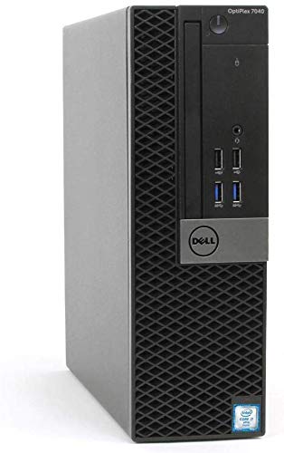 Dell Optiplex 7040 Samll Form Factor Desktop Business PC Computer Intel Core i5 6500 3.2GHz Quad Cores 8GB Ram 240GB SSD + 1TB HDD Windows 10 Pro (Renewed)