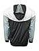 Real Madrid FC Windbreaker Jacket, Official Football Mens Shower Jacket