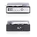 eXuby EXBTB2-3N Cassette & Record Player with 3 Pack Diamond Tip Needle - Relive Unforgettable Memories - Easily Record Music from Vinyl/Cassette to MP3 via USB/SD Card - Plug & Play with Built in Speakers