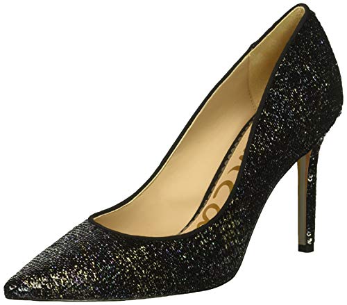 Sam Edelman Women's Hazel Pump, Black/Multi Iridescent Sequins, 8 M US