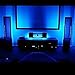 LE 16.4ft LED Flexible Strip Lights, 300 Units SMD 2835 LEDs, 12V DC Non-waterproof, LED ribbon, DIY Indoor Party Christmas Holiday Home Kitchen Car Bar Celebration Decoration (Blue)