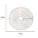 Monoche Snow White Christmas Tree Skirt Pad Plush Furry Perfect for Xmas Ornaments Family Home Holiday Party Decor 78/120CM (M)thumb 1