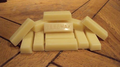 Wax Factory White Beeswax Blocks -1 Pound (454g) in Blocks