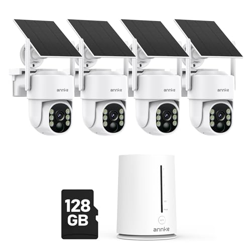 ANNKE 4MP Solar Security Camera System