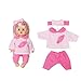 Huang Cheng Toys Set of 6 Doll Clothes for 10-12 Inch Doll Baby Dress Clothes Outfits Costumes Doll Accessories Clothing Handmade