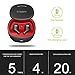Bluetooth Earbuds, Xunpuls Bluetooth 5.0 Wireless Earbuds TWS Mini Wireless Earphones with Charging Case 20H Play Time Stereo Sound Built-in Mic True Wireless Earbuds for Workout, Running, Sport, Gym