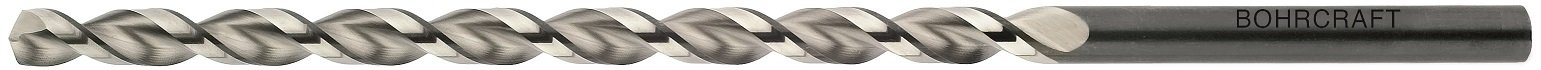 Bohrcraft Spiral Drill Bit HSS-G DIN 1869 Ground Split Point Type TL 10.0 x 430/295 mm in Bag Professional Plus, Pack of 1, 14100731000