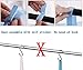 Goldenvalueable Hanging Mesh Space Saver Bags Organizer 3 Compartments Toy Storage Basket for Kids Room organization mesh hanging bag 2 Pcs Set, Pink and Purple