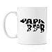 Papa Bear | Premium 11oz Coffee Mug - Perfect Birthday Gifts for Dad, Gifts to Dad from Daughter, Father to be Gifts, Best Dad Gifts for Christmas, Unique, Funny, Bonus, Personalized, Son, Wife Sister