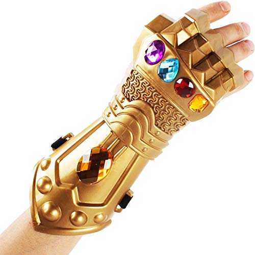 Viet FX Thanos Infinity Gauntlet Avengers Infinity War Gloves Movie Anime Action Figure PVC Toys Collection for Kids #DS
