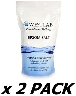 WESTLAB LTD Epsom Bath Salts 500g (2 Pack)