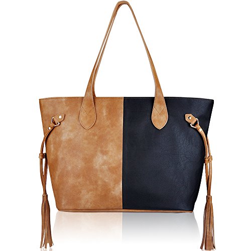 Zmsnow Luxury Tote Satchel Handbags Pu Leather Shoulder Bag Casual