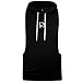 HASIDING Mens Stringer Hoodie Gym Tank Top Bodybuilding Hoodie Tee