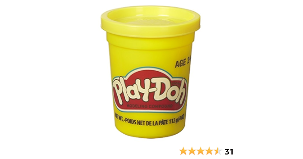 Play-Doh Single Can Dough, Yellow 