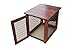 Pinnacle Wooden Dog Crate Furniture End Table Bed in Different Stain Colors (Provincial, Medium)thumb 2